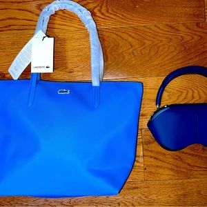 Brand new Blue Lacoste tote